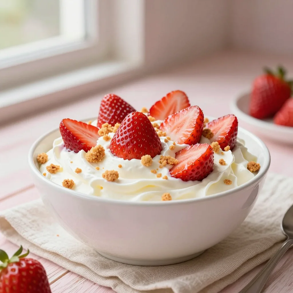 Strawberry Shortcake Dip for Fruit