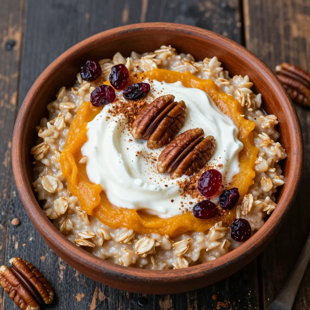 Warm And Cozy Pumpkin Spice Steel Cut Oats Recipe