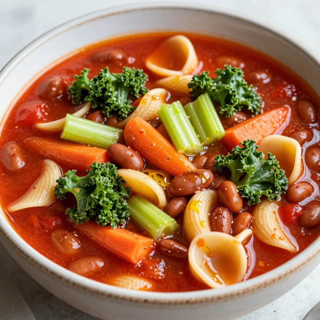 Pantry Minestrone for a Fresh New Year Start