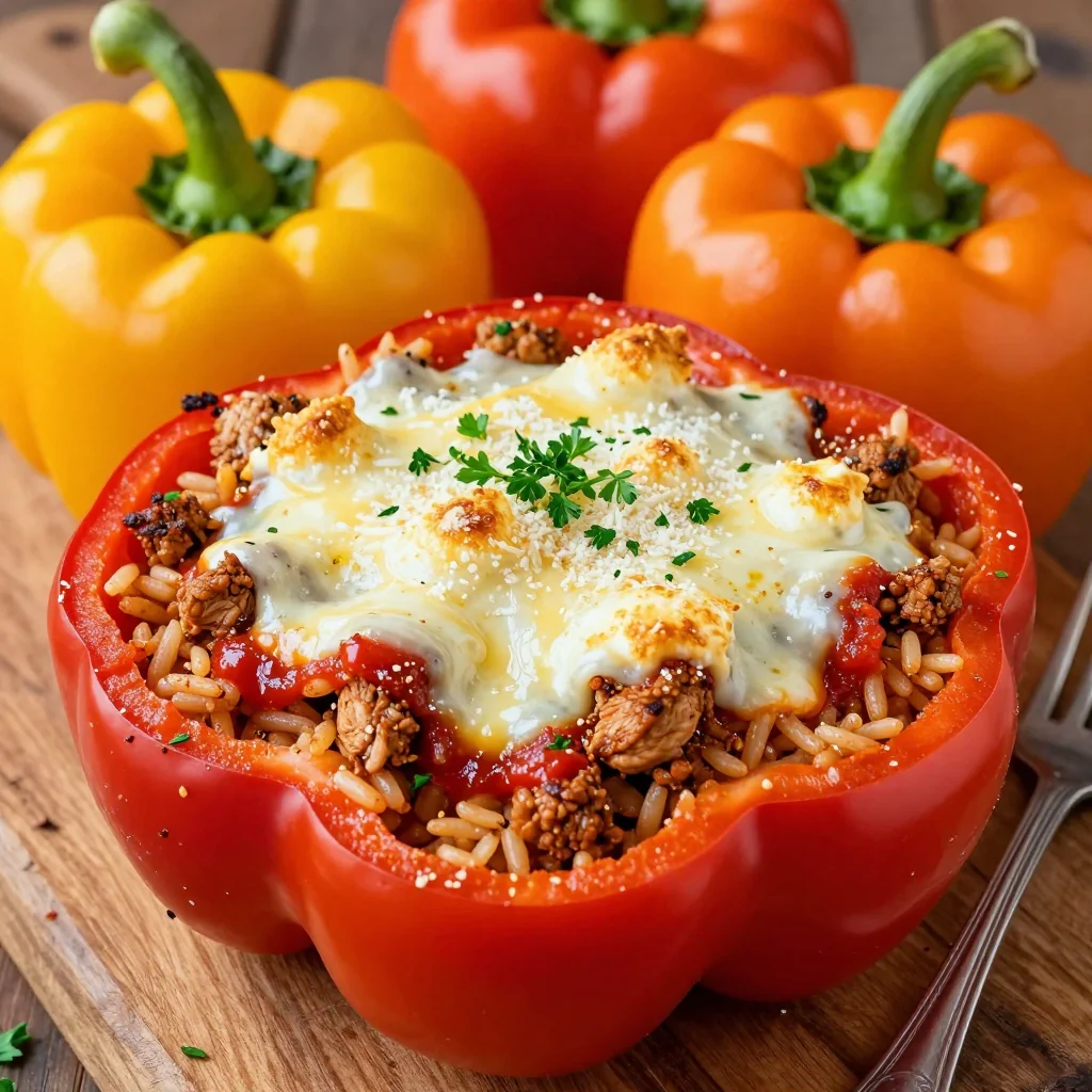 Budget Friendly Ground Turkey Stuffed Peppers for Weeknight Dinners