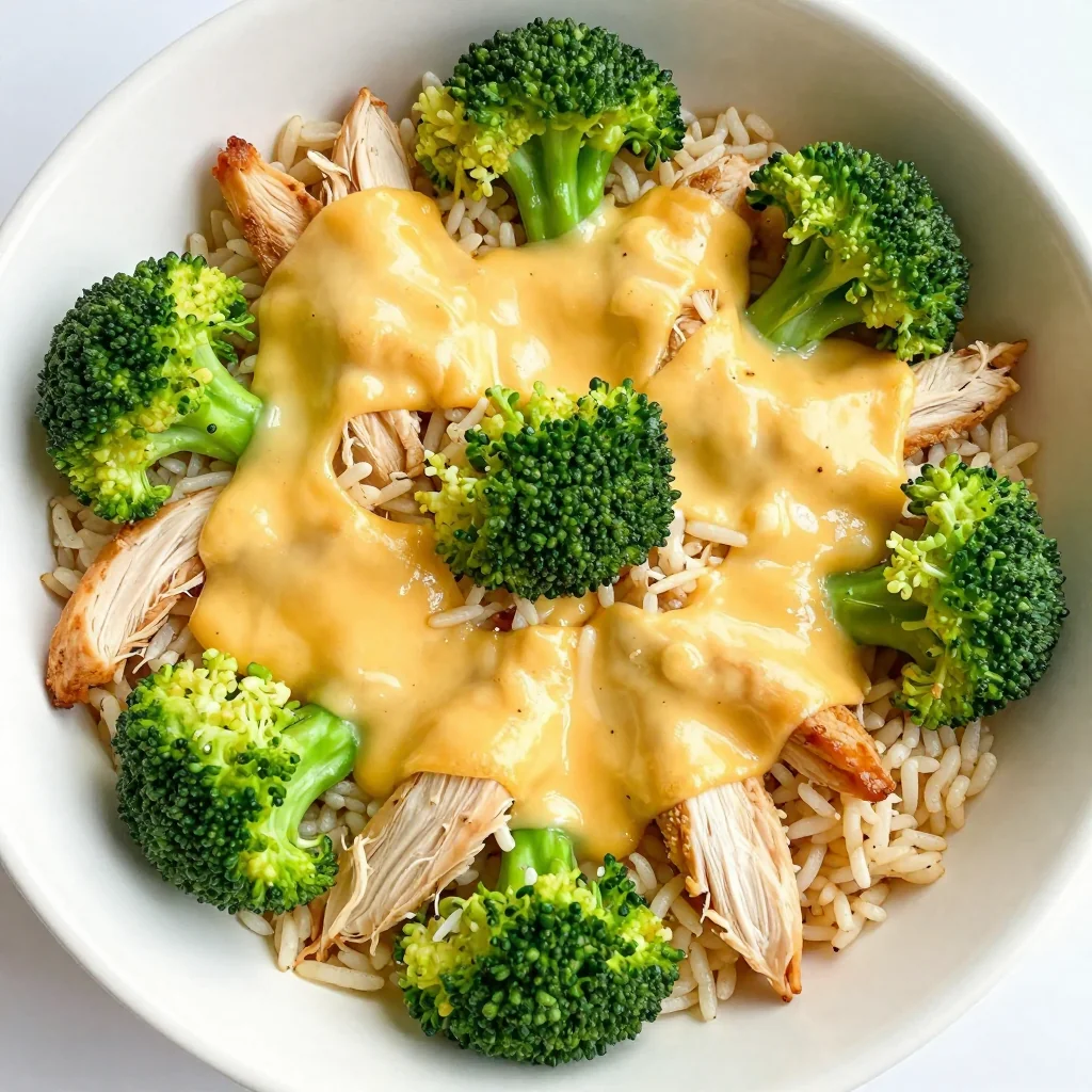 Kid-Friendly Cheesy Chicken and Rice with Broccoli Florets