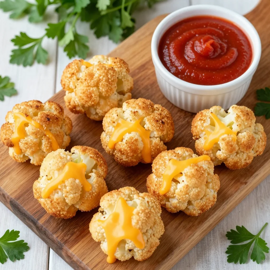 Kid-Friendly Cheesy Cauliflower Tots for a Healthy Snack
