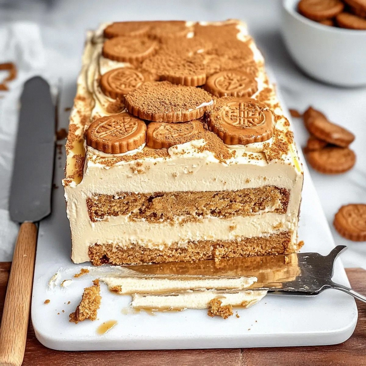 Decadent Biscoff Icebox Cake That Will Wow Your Friends