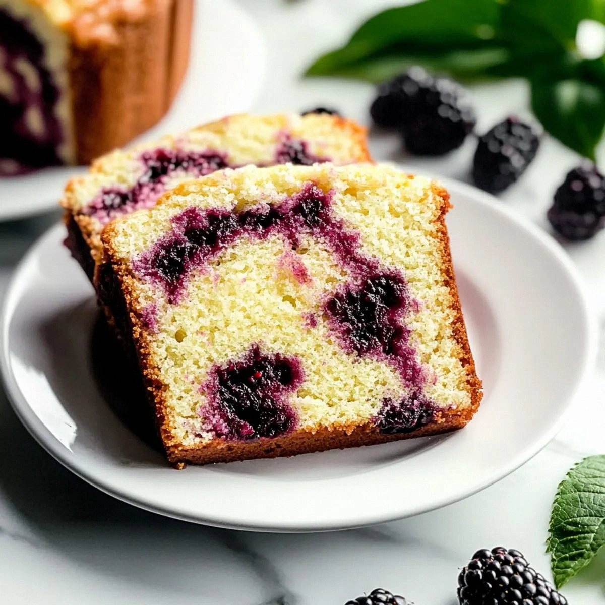 Decadent Blackberry Pound Cake That’s Perfect for Any Occasion