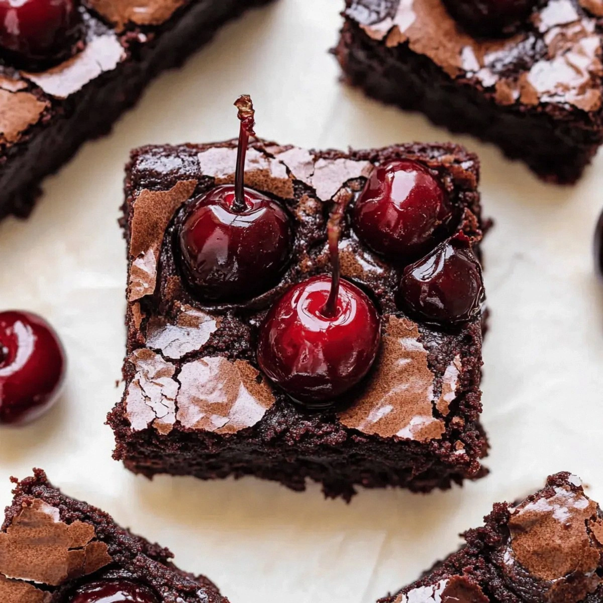 Decadent Chocolate Cherry Brownies You Can’t Resist