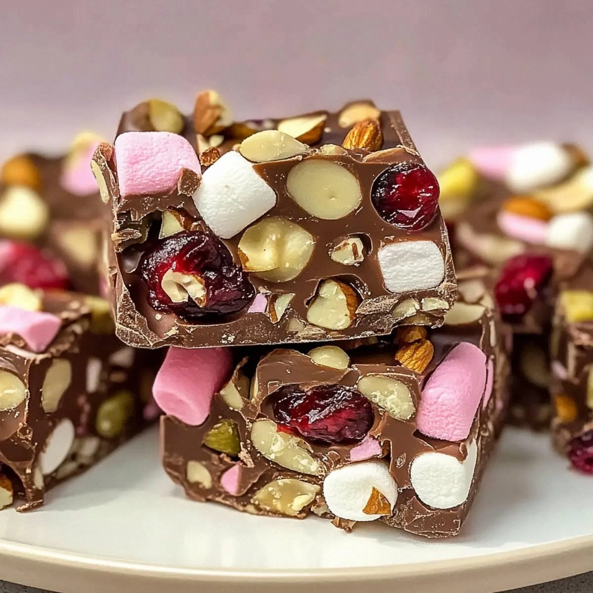 Decadent Christmas Rocky Road: No-Bake Festive Delight