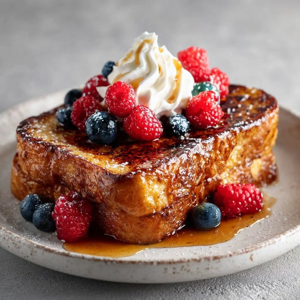 Decadent Crème Brûlée French T