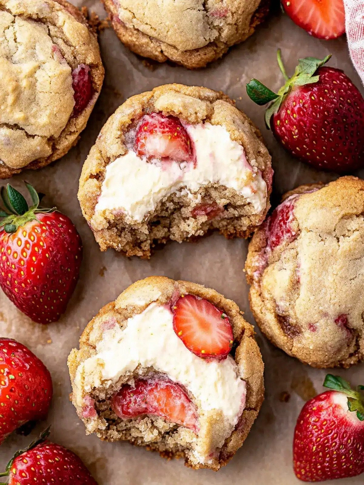 Decadent Strawberry Cheesecake