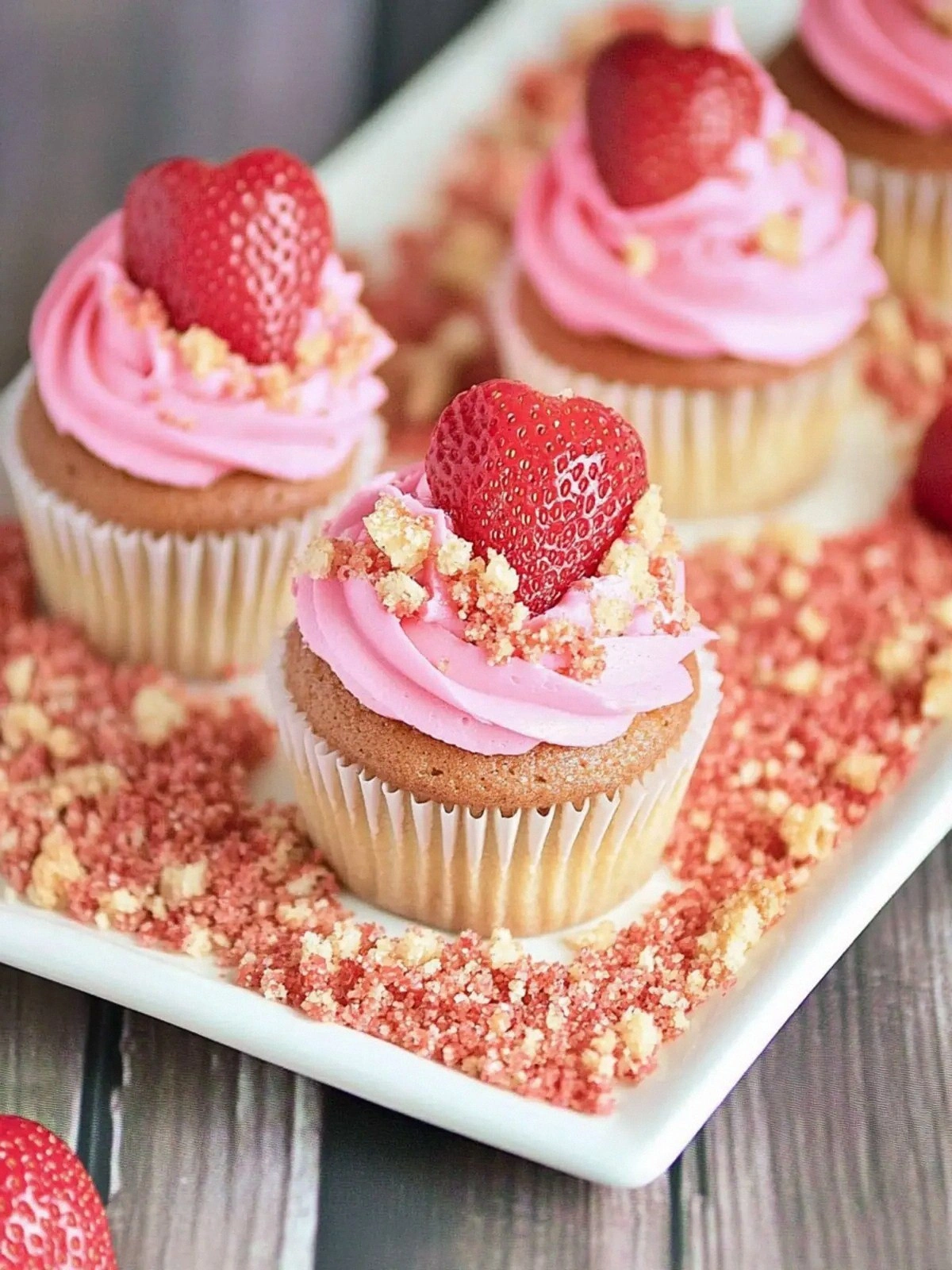 Decadent Strawberry Crunch Cup
