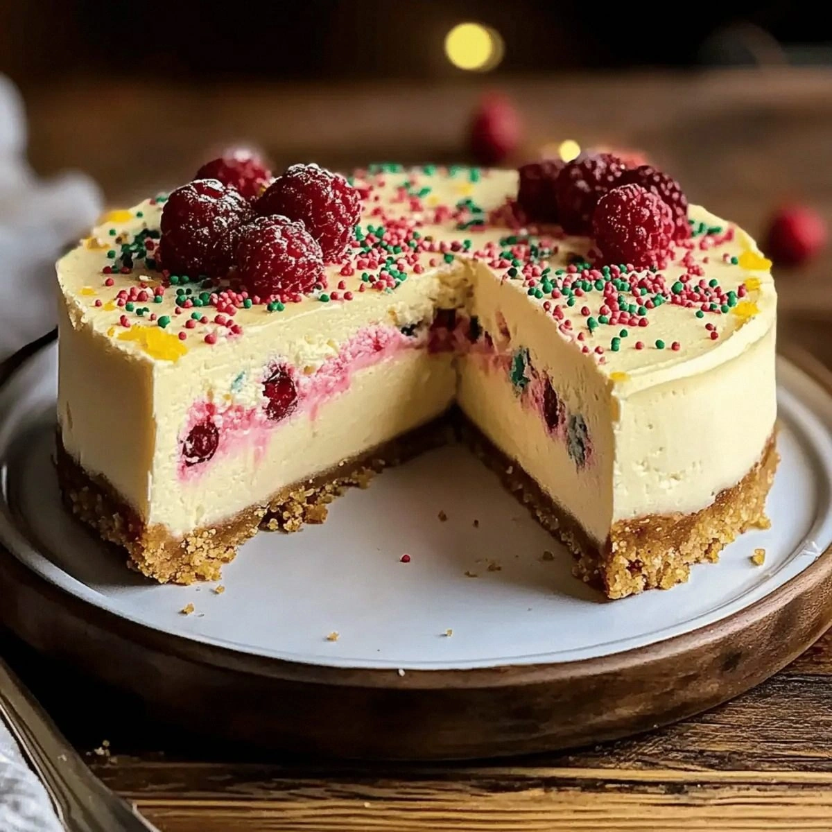 Decadent Sugar Cookie Cheesecake for Sweet Celebrations