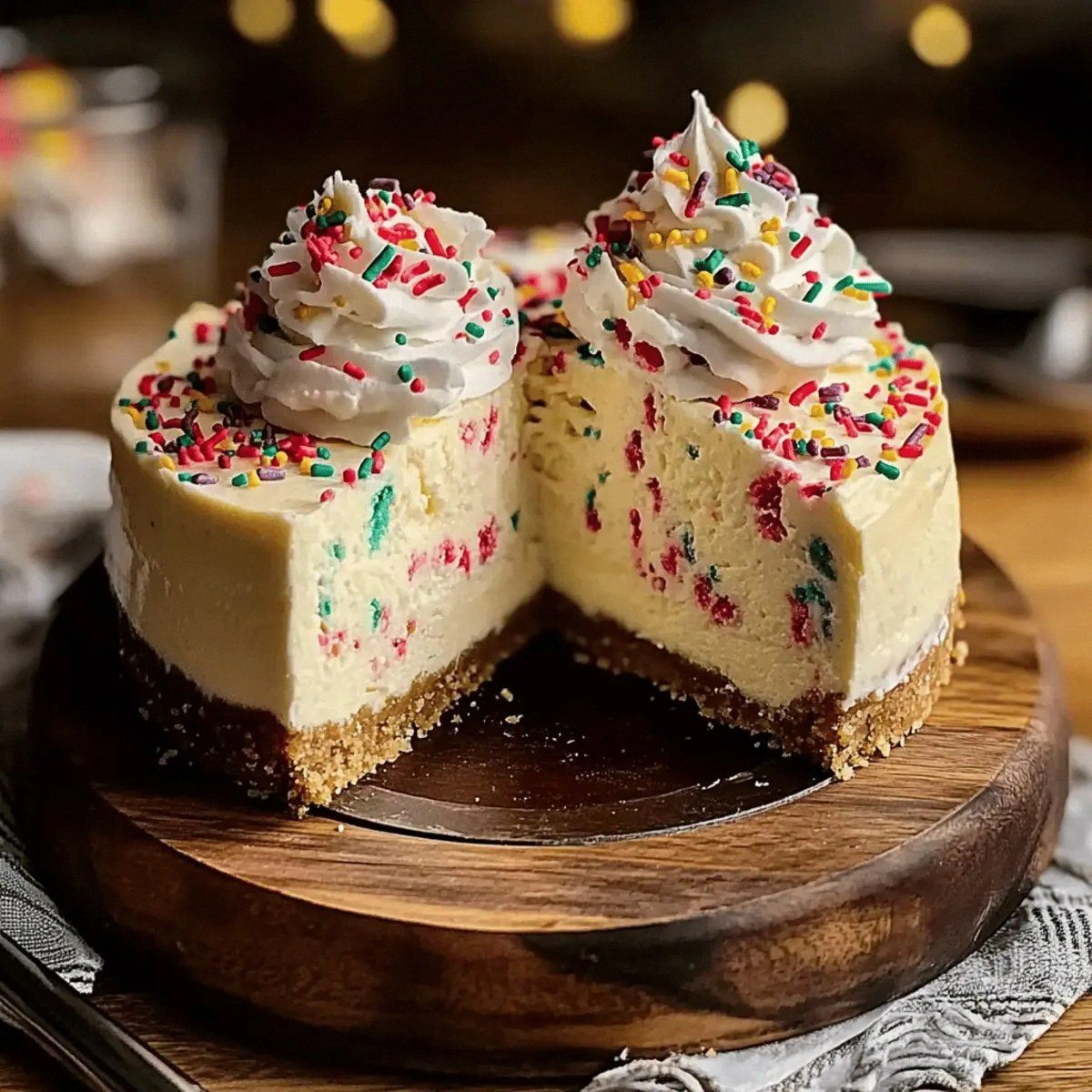 Decadent Sugar Cookie Cheesecake to Sweeten Your Day