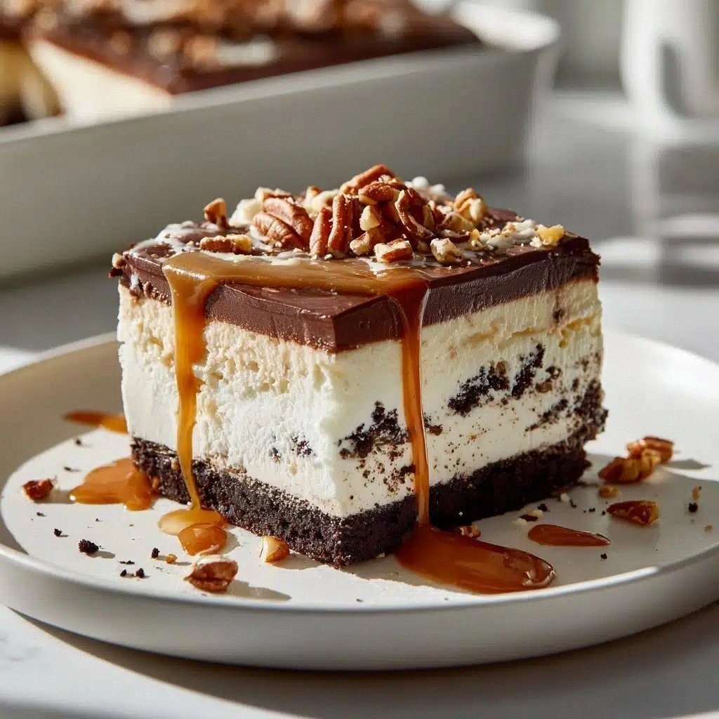 Decadent Turtle Lush Dessert