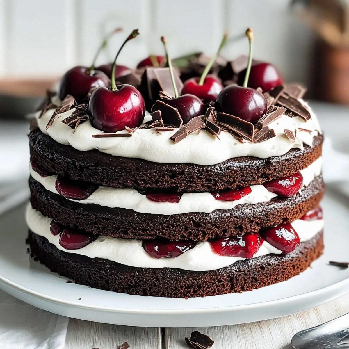 Decadent Vegan Black Forest Cake That’s Simply Irresistible