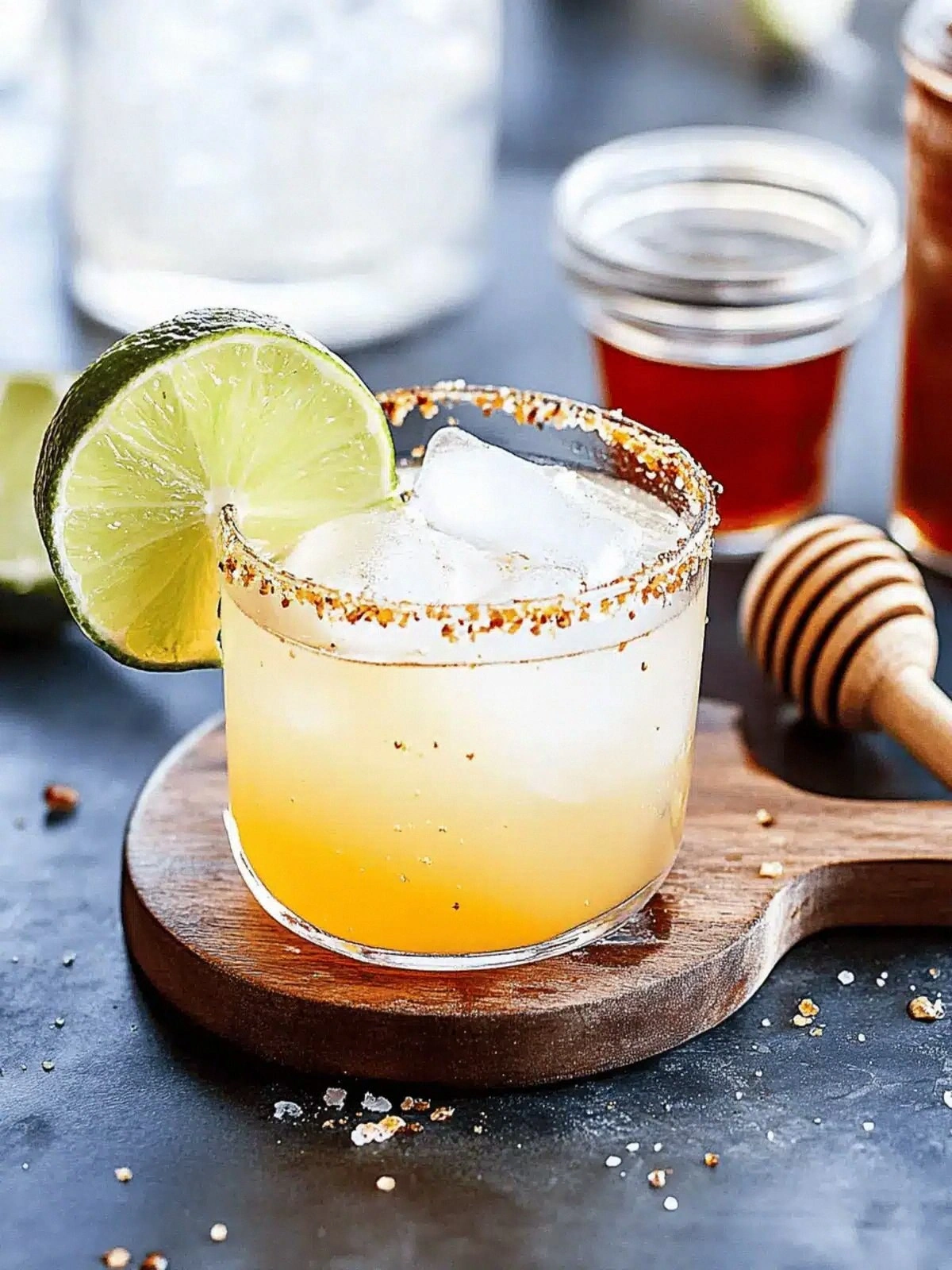 Deliciosa Hot Honey Margarita: