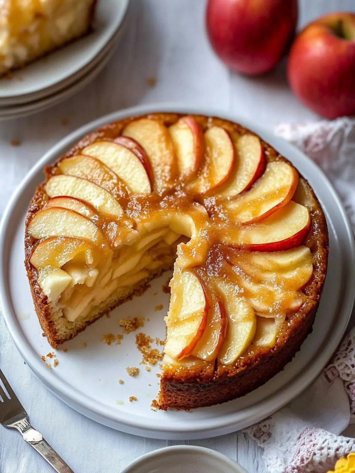 Delicious Apple Yogurt Cake to