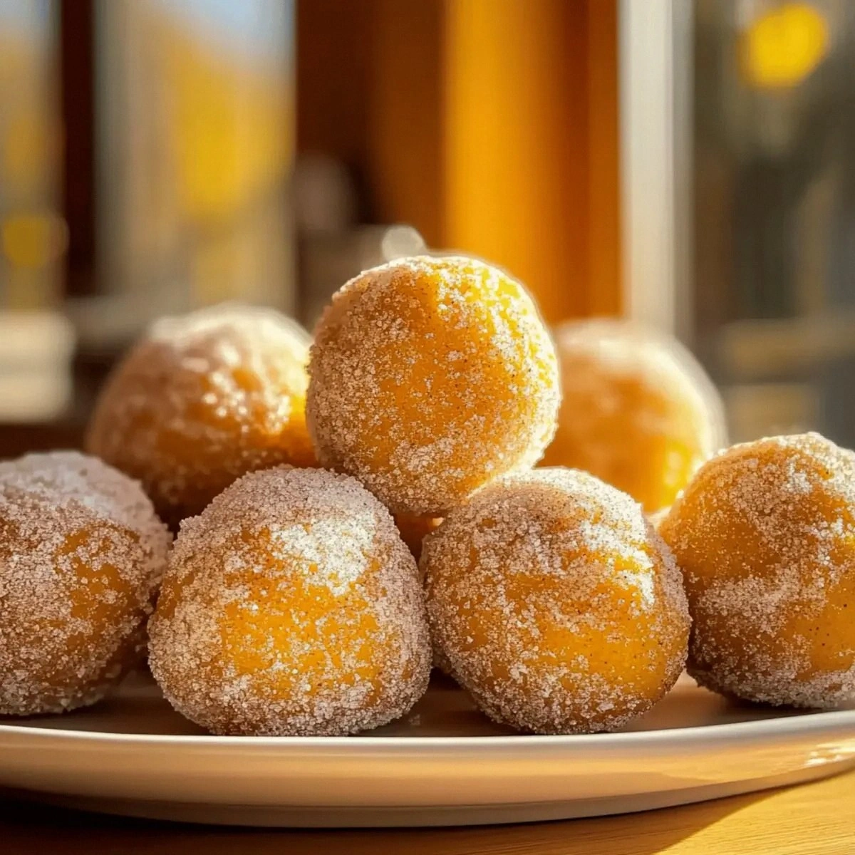 Delicious Baked Pumpkin Donut Holes for Cozy Fall Snacking