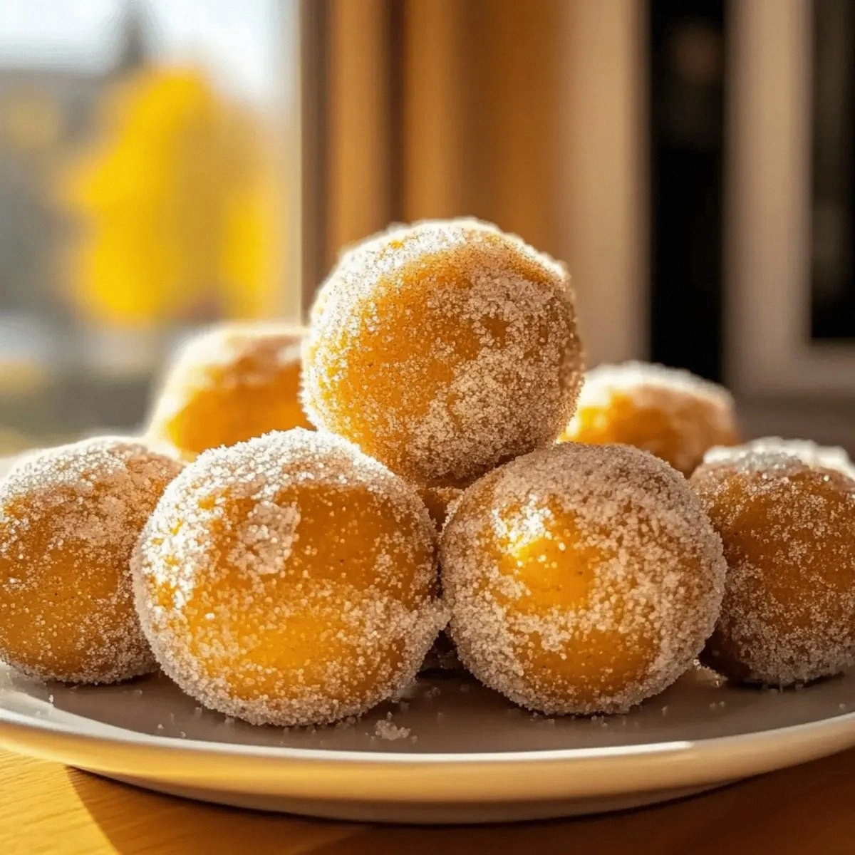 Delicious Baked Pumpkin Donut Holes for Cozy Fall Snacking