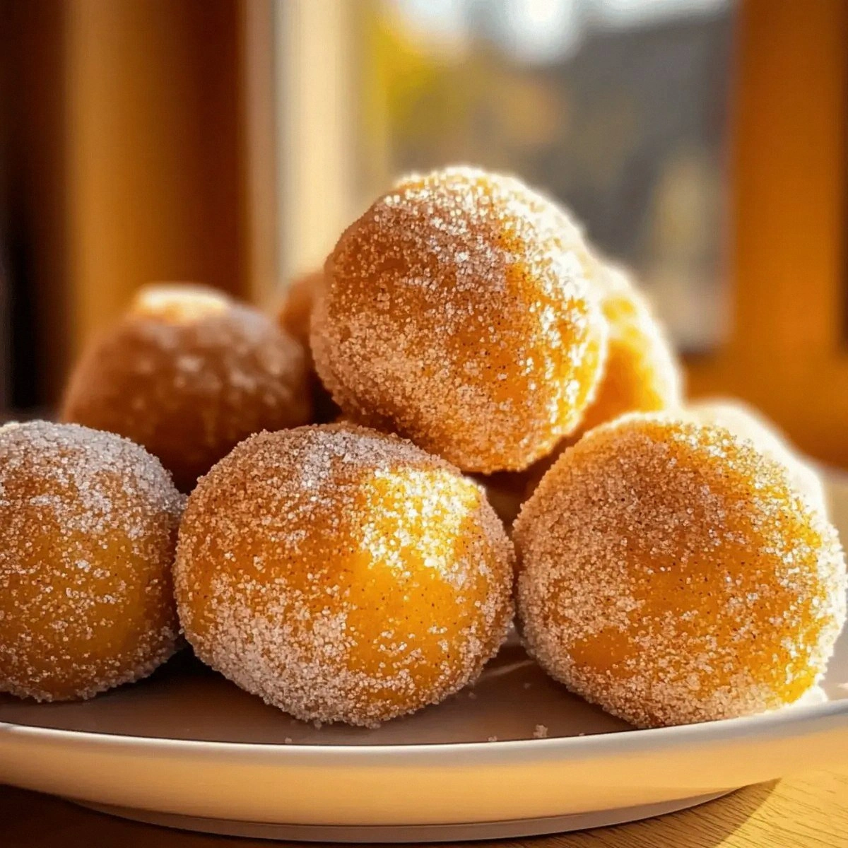 Delicious Baked Pumpkin Donut Holes that Feel Like Fall