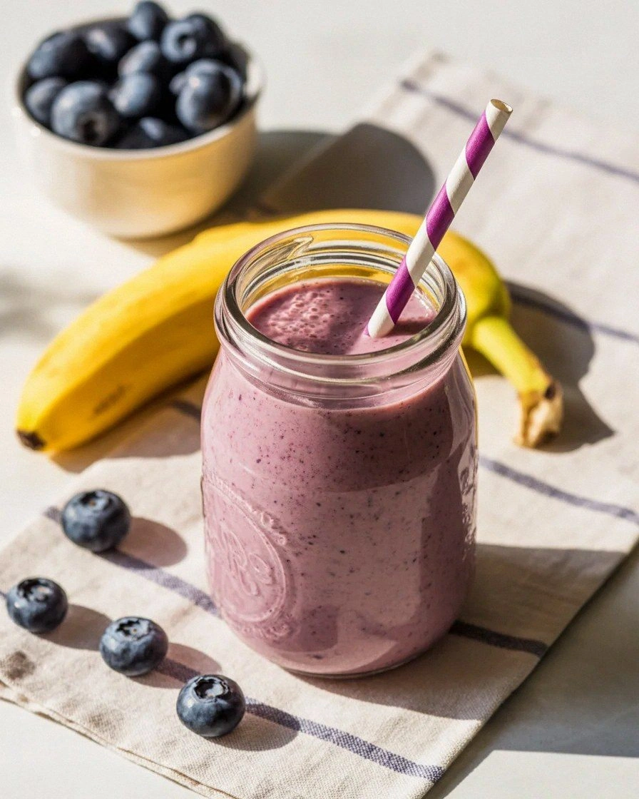 Delicious Blueberry Banana Oat