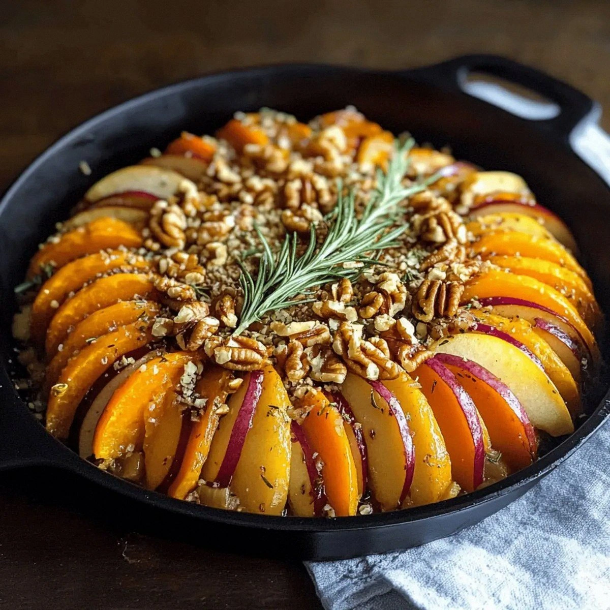 Delicious Butternut Squash, Apple, and Fennel Tian Recipe