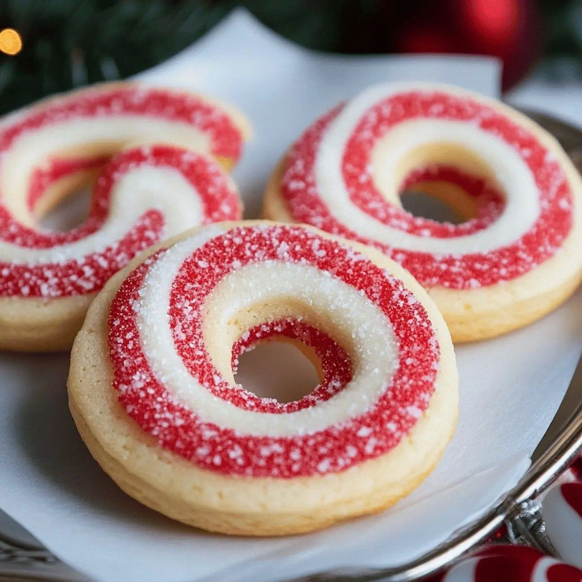 Delicious Candy Cane Cookies for a Festive Holiday Treat