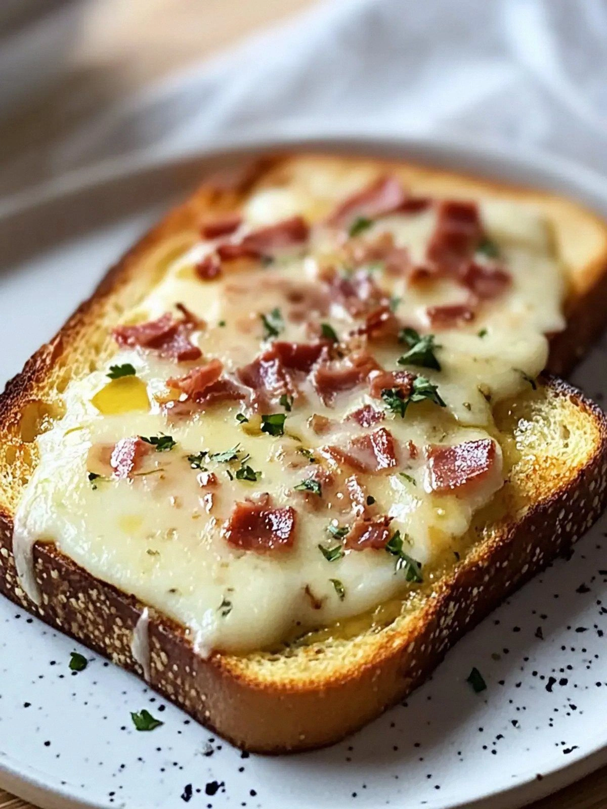 Delicious Carbonara Toast: A C