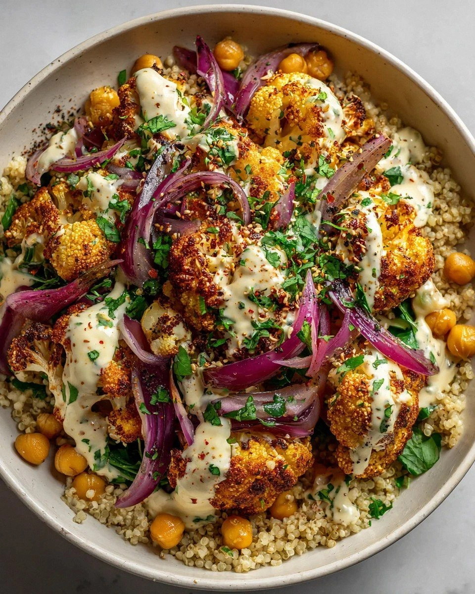 Delicious Cauliflower Shawarma Bowl Recipe for Healthy Eating