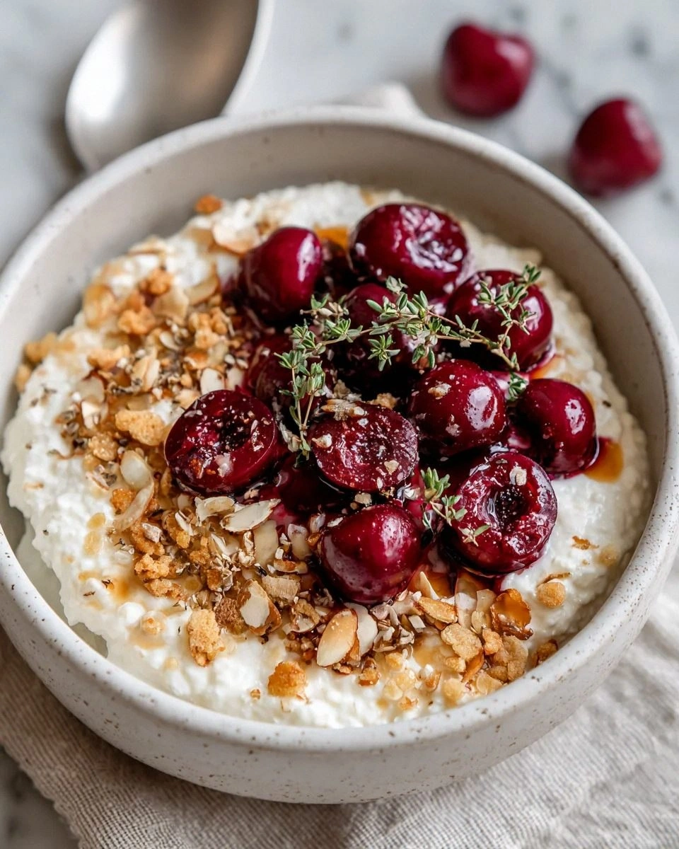 Delicious Cherry Cheesecake Breakfast Bowl Recipe to Try!
