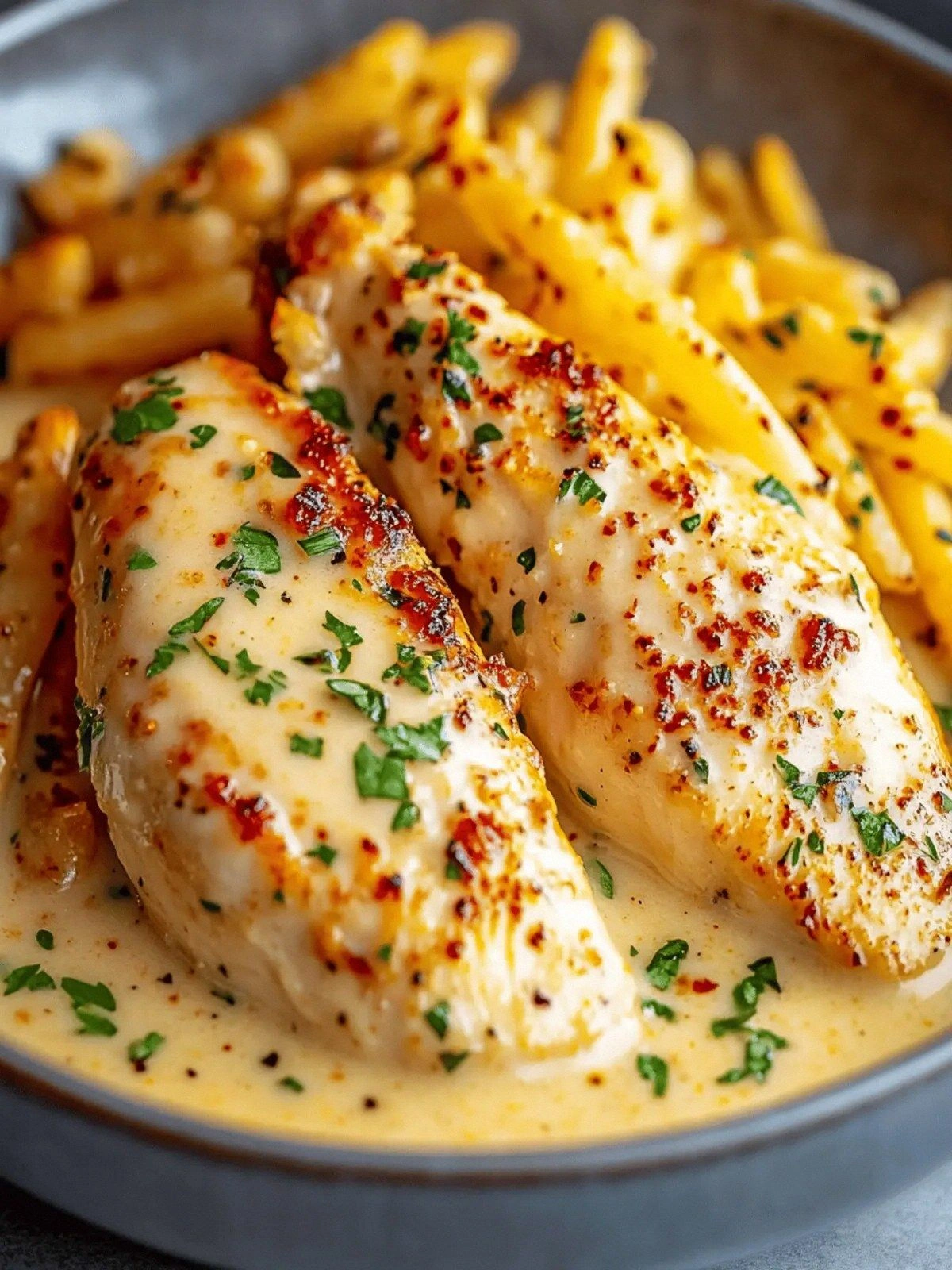 Delicious Chicken Fillet in Sp