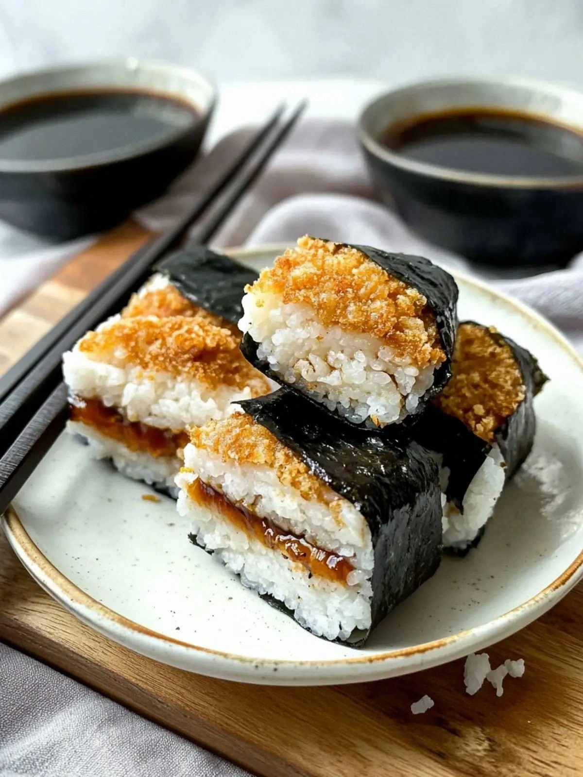 Delicious Chicken Katsu Musubi