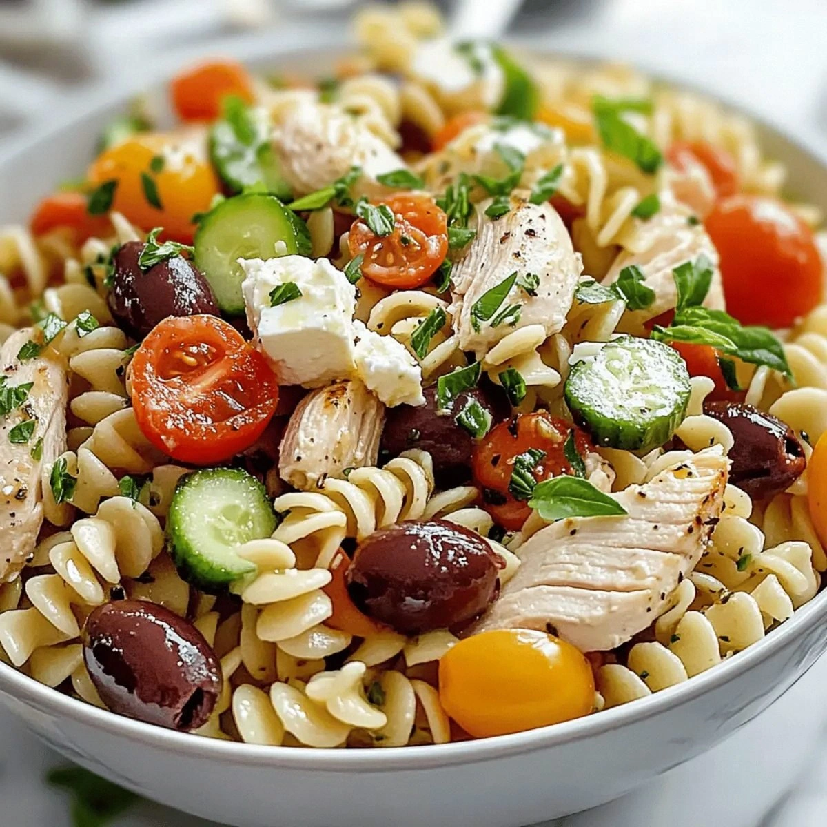 Delicious Chicken Pasta Salad for Vibrant Meal Prep Fun