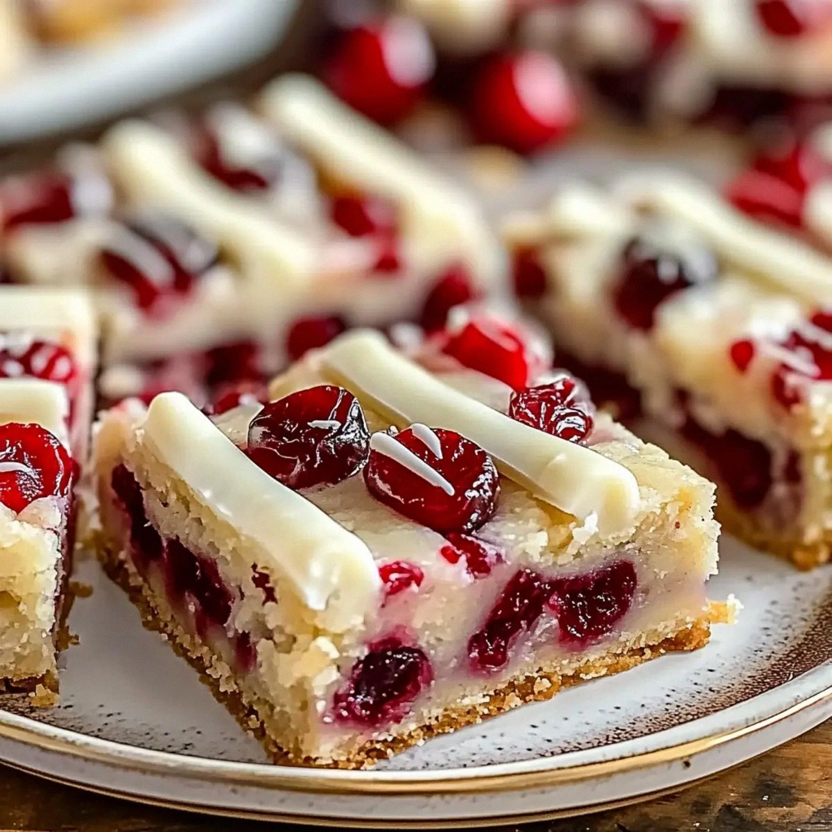 Delicious Christmas Cherry Bars with a Festive Twist