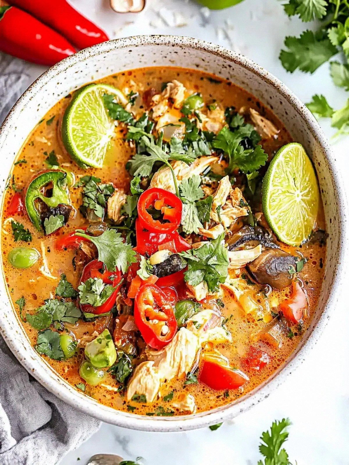 Delicious Coconut Cilantro Chi