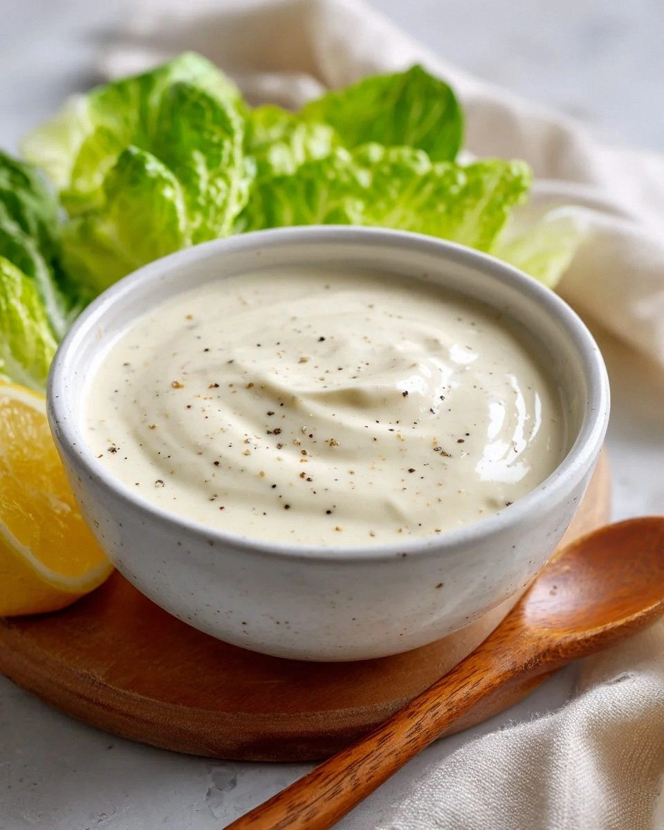 Delicious Creamy Cottage Cheese Caesar Dressing Recipe