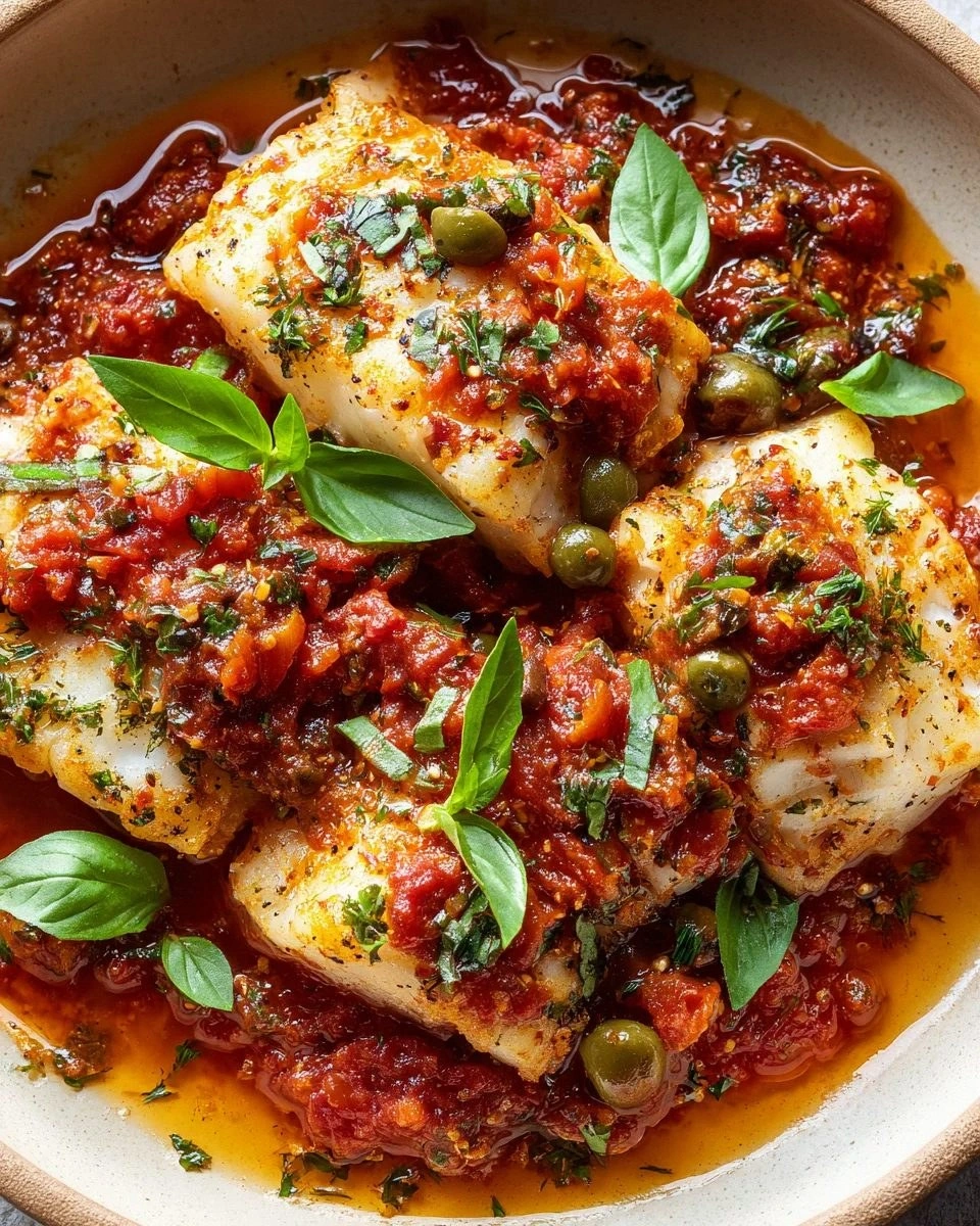 Delicious Fish Puttanesca Recipe – Quick & Flavorful Dinner!