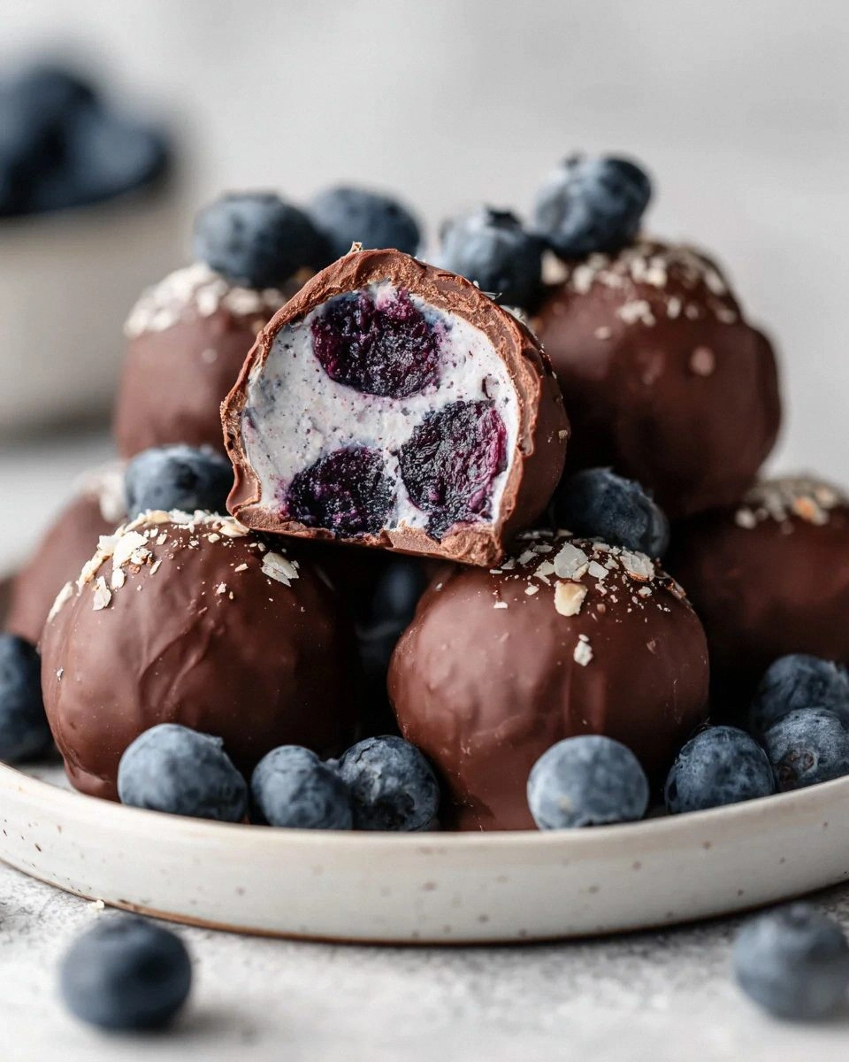 Delicious Frozen Blueberry Yogurt Clusters Recipe for Healthy Snacking
