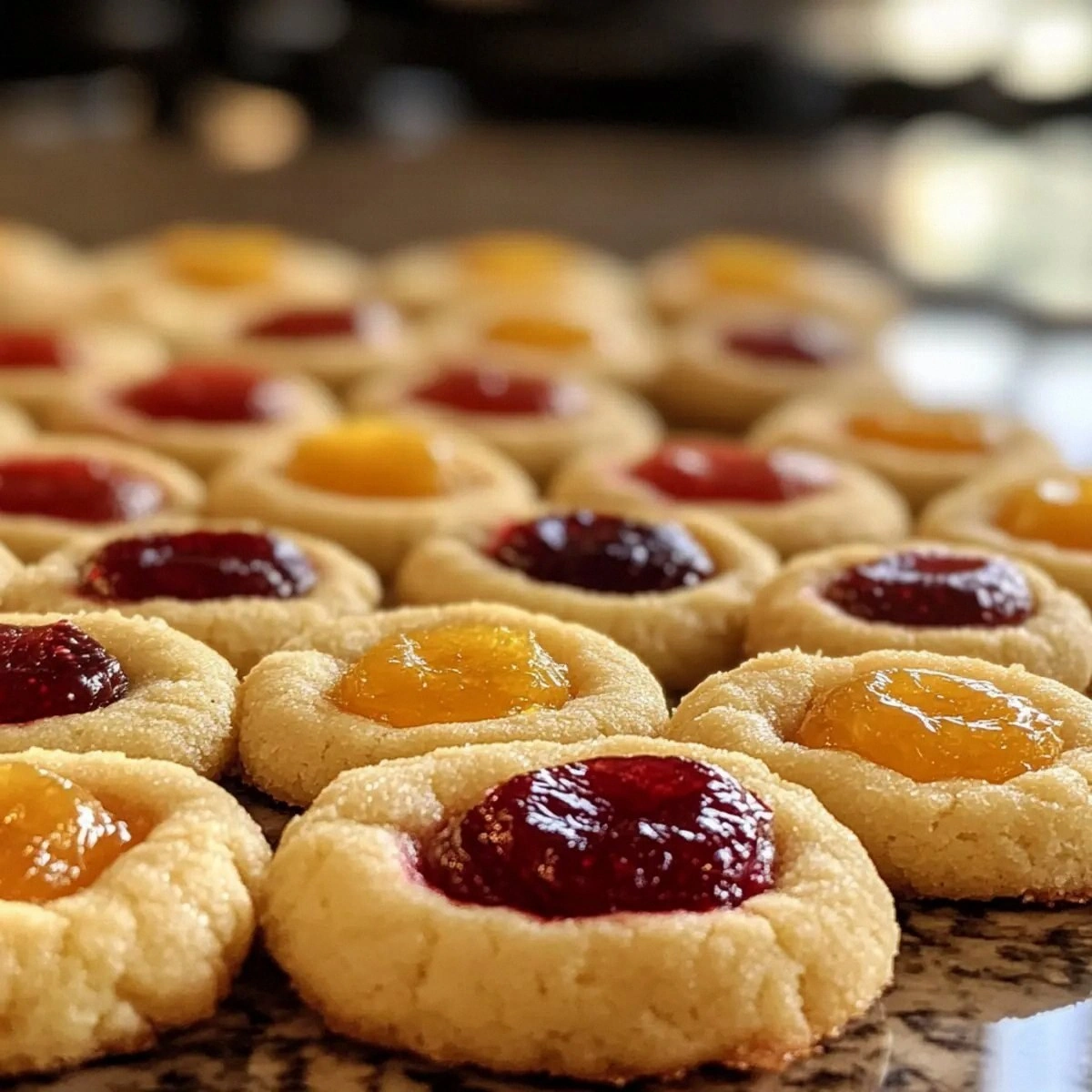 Delicious Fruit Filled Thumbprint Cookies for Spring Joy