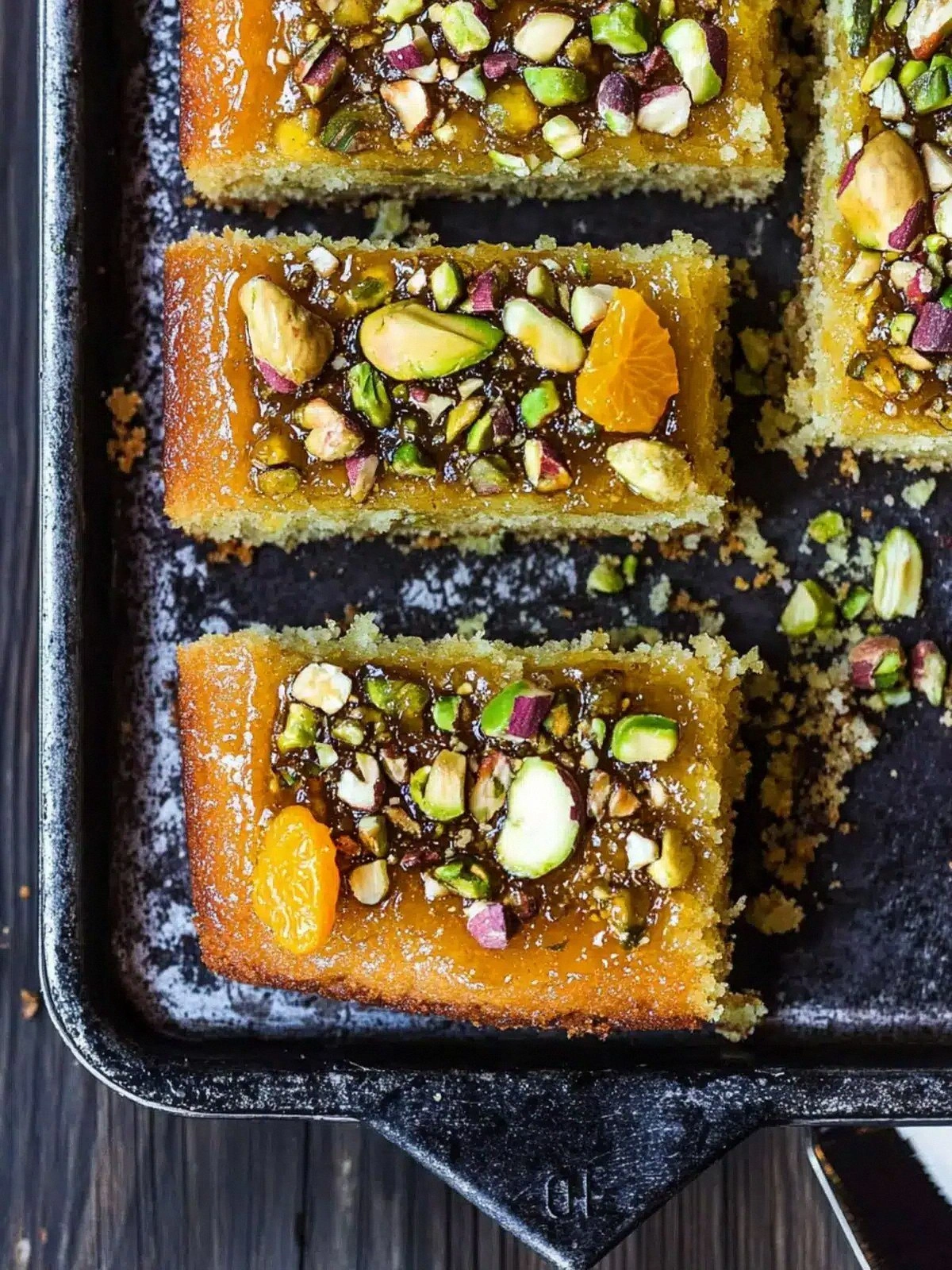 Delicious Greek Honey Cake wit