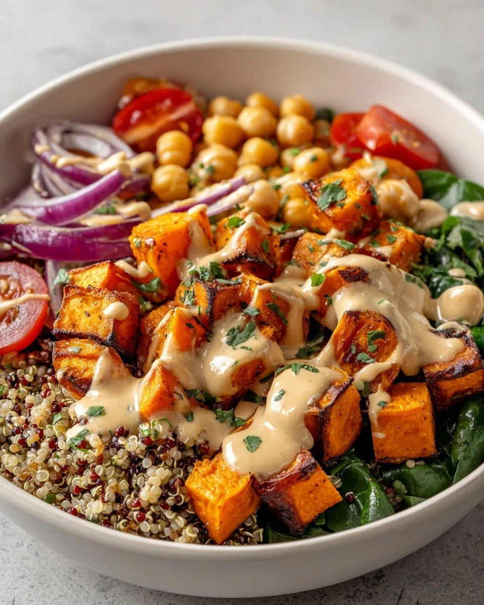 Delicious Healthy Roasted Sweet Potato Salad Recipe You’ll Love!