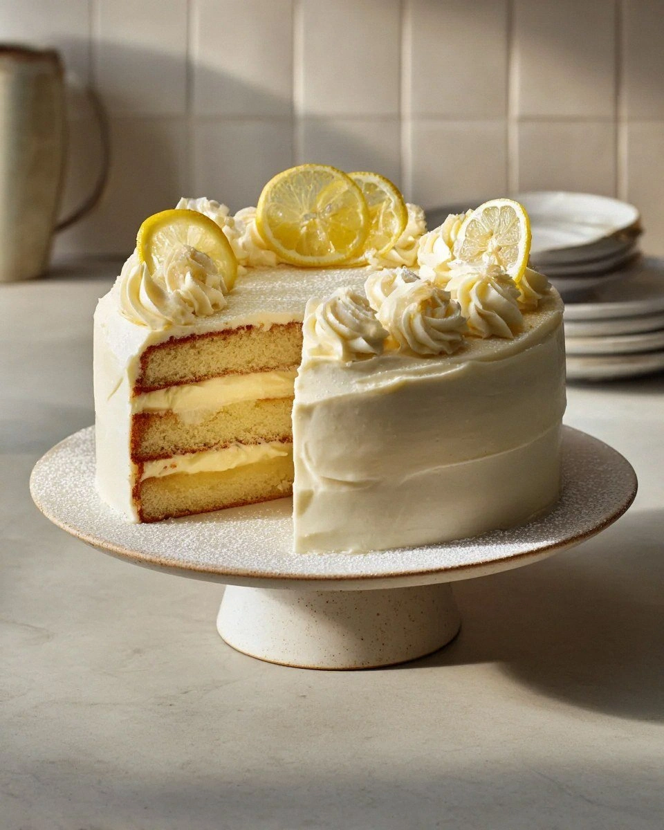 Delicious Italian Lemon Cream Cake Recipe to Savor Today!