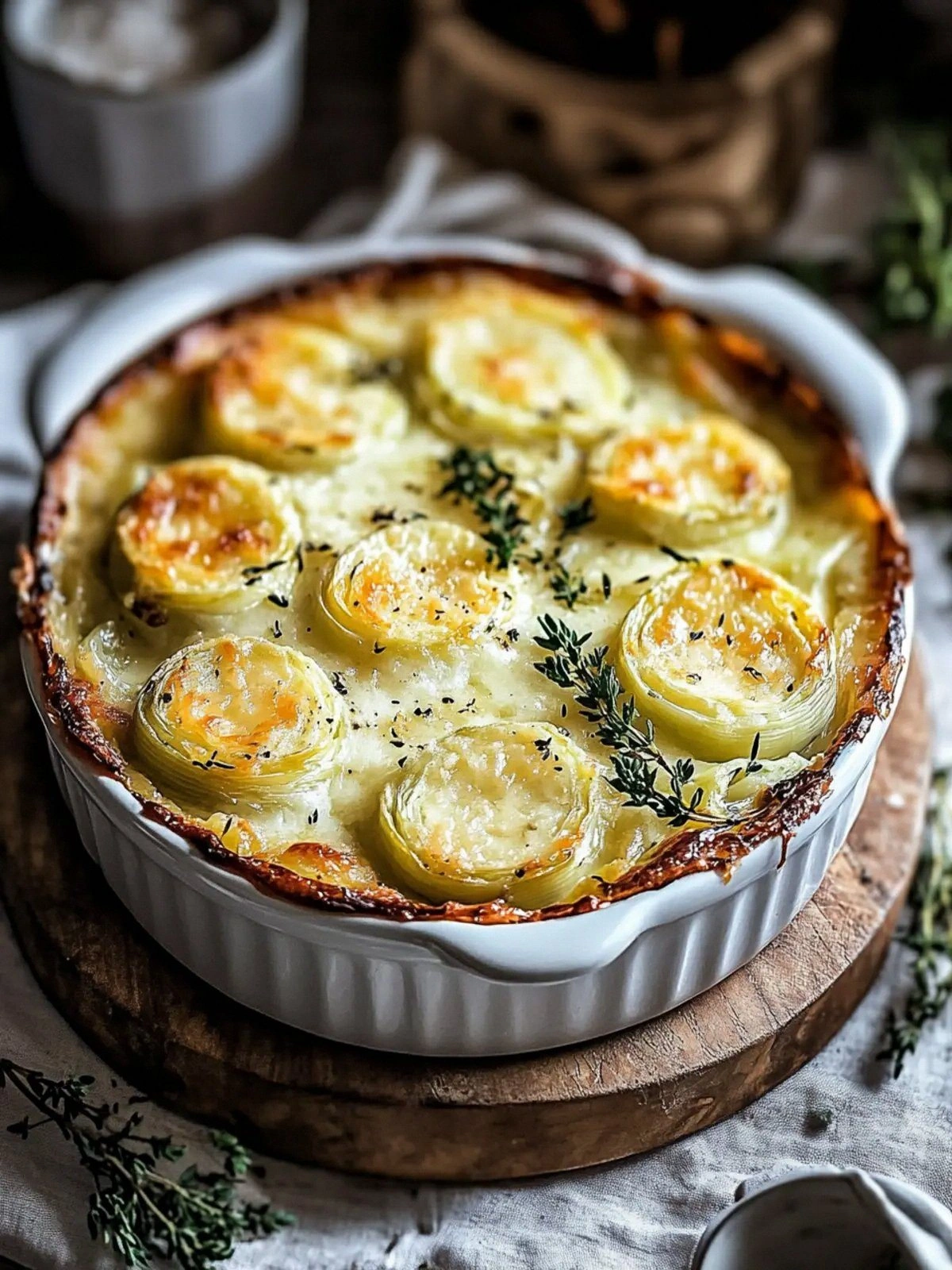 Delicious Leek Gratin for Irre