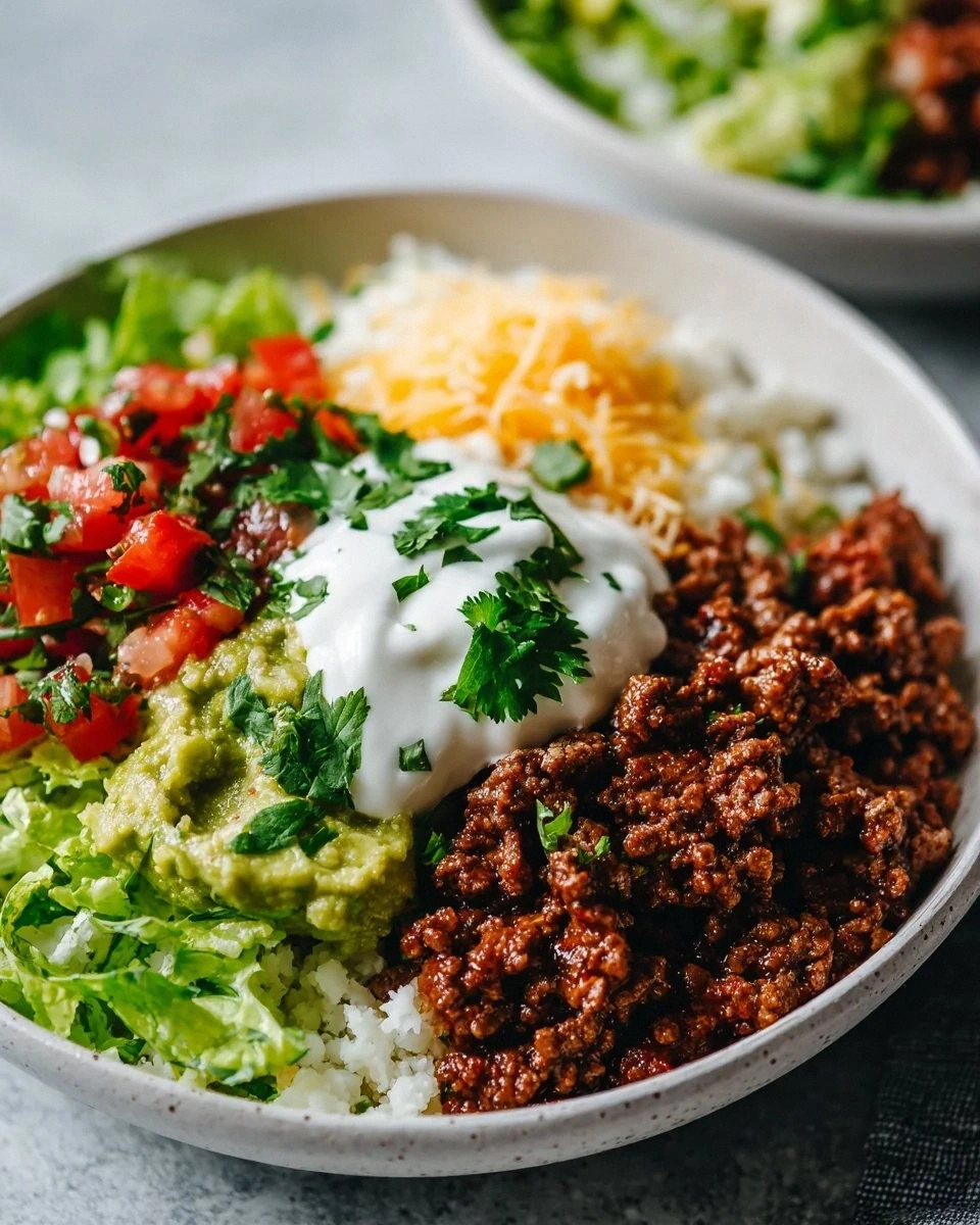 Delicious Low Carb Burrito Bowl Recipe for Healthy Eating