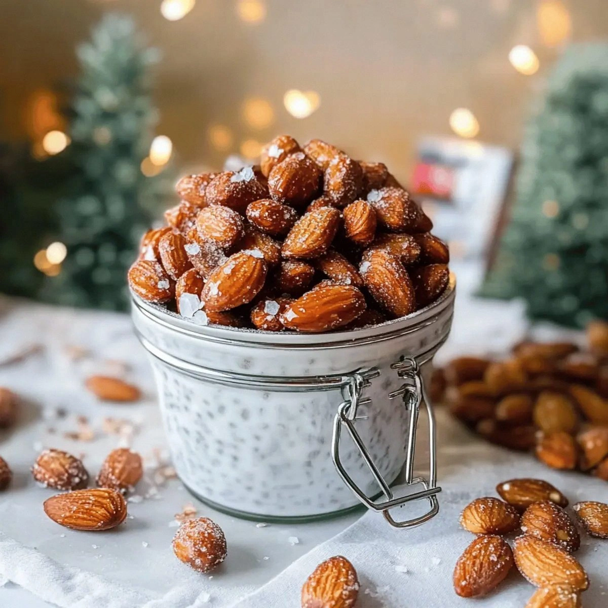 Delicious Maple Roasted Salted Almonds for Guilt-Free Snacking