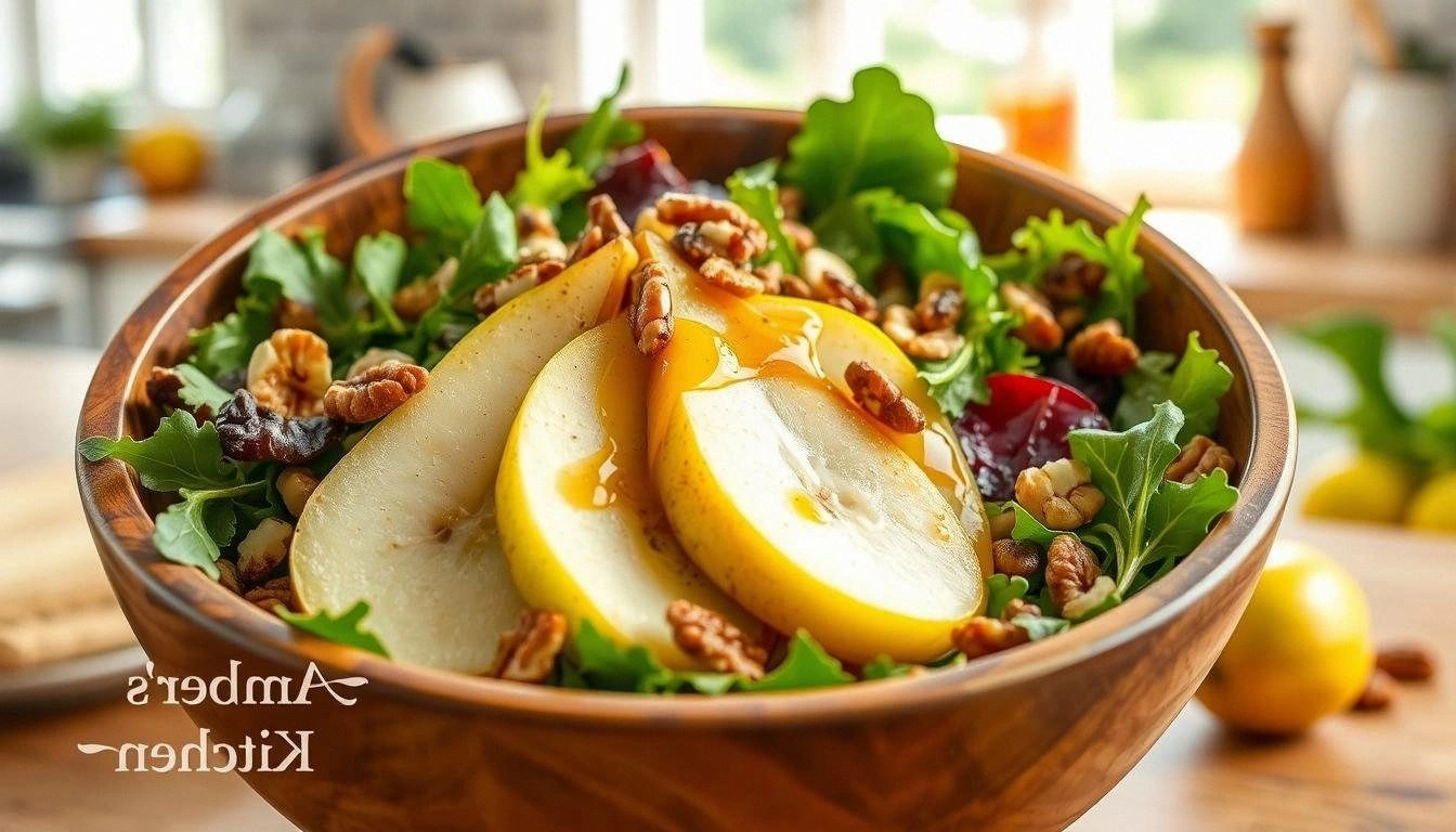 Delicious Pear Salad: A Refres