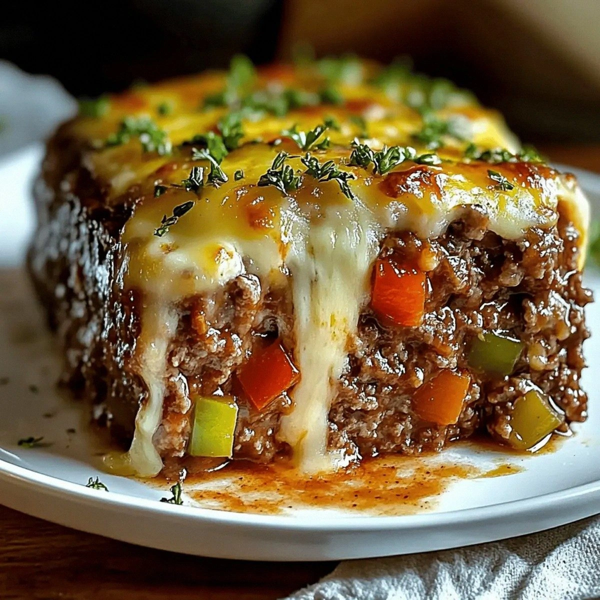 Delicious Philly Cheesesteak Meatloaf: Comfort in Every Bite