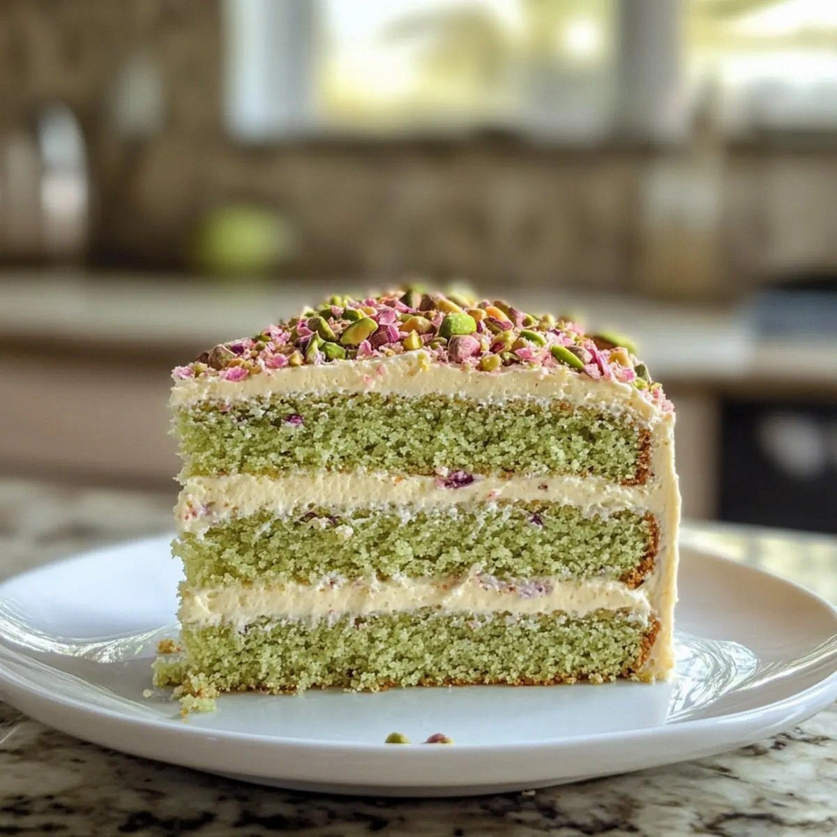 Delicious Pistachio Rose Milk Cake That Will Wow Your Guests
