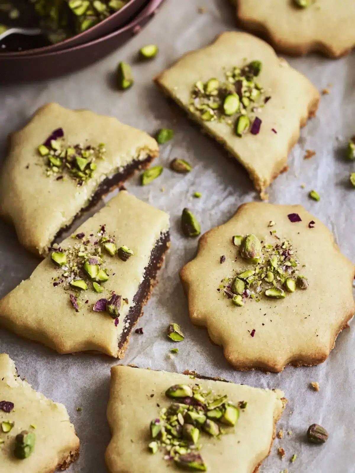 Delicious Pistachio Shortbread