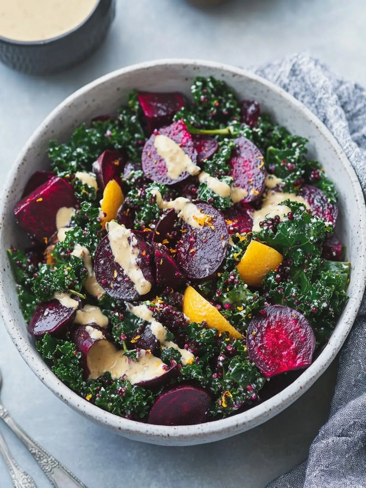 Delicious Roasted Beet and Kal