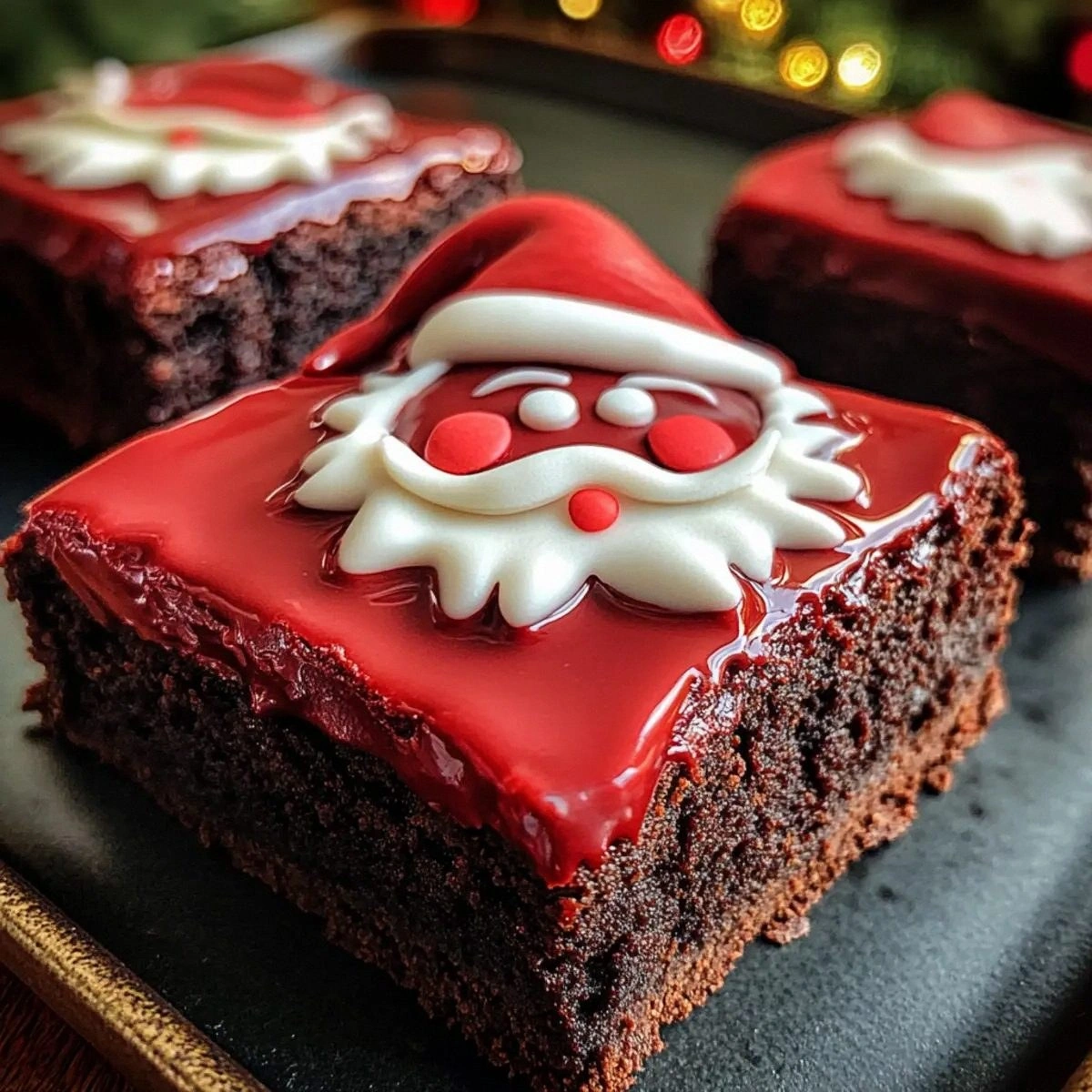 Delicious Santa Belly Brownies to Sweeten Your Holidays