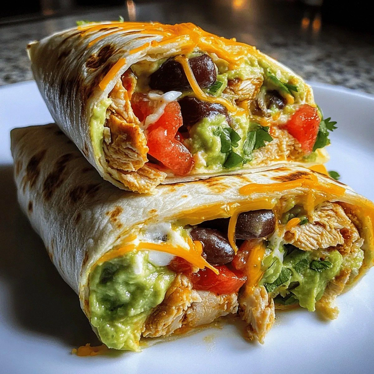 Delicious Seven Layer Chicken Burritos for Ultimate Meal Prep